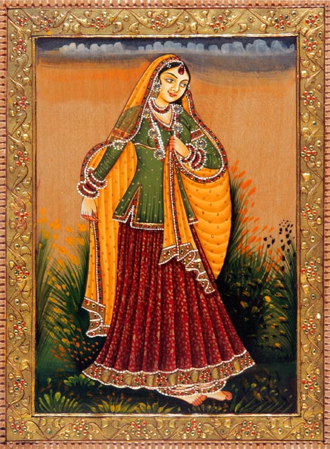 A Gorgeous Woman Of India