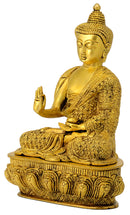 Beautifully Engraved Fine Buddha Statue