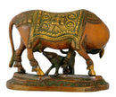 Religious Cow with her Baby Calf Figurine 4.75"