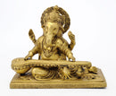 Lord Ganpati Playing the Veena 9.75"