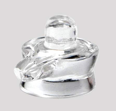 'One Who Purifies' Crystal Shiva Linga
