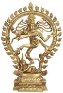 Nritya Murti Lord Shiva - Brass Sculpture