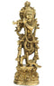 Cosmin Musician Lord Krishna - Brass Statue