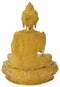 Golden Finish Brass Buddha Statue 16"