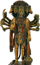 Five Headed Hanuman ji 13.75"