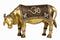 Brass Cow with Om inscription