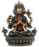 Chenrezig Avalokiteshvara - Copper Statue