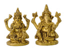 Brass Laxmi Ganesh Idols