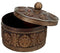 Buddhist Ritual Box with Ashtamangala Symbols