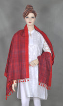 Rhapsody in Red - Woolen Stole