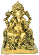 Lord Mahaganapati - Brass Statue