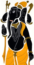 Lord Ganpati - Cotton  Applique Work