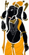 Lord Ganpati - Cotton  Applique Work