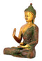 Buddha Brass Sculpture 8.25"