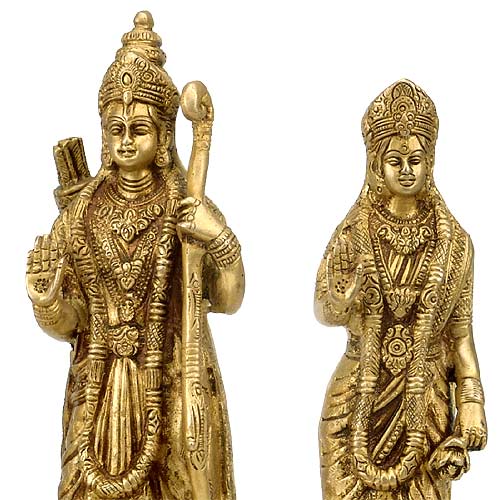 Shri Ram Durbar - Brass Murties