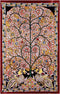 Cotton Kalamkari Painting "Tree of Paradise"