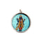 Lord Laxmi Narayan - Hand Painted Pendant