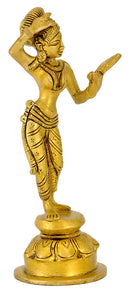 Young Lady Applying Vermilion - Khajuraho Inspired Statue