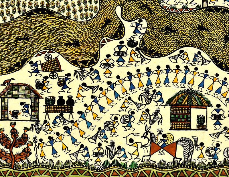Marriage Procession in Warli Village