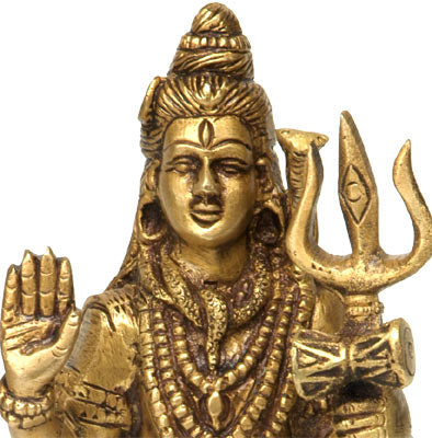 God Neelkantha Mahadeva - Brass Statue