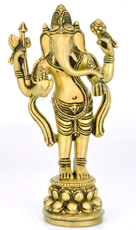 Avighna Ganpati - Brass Statue