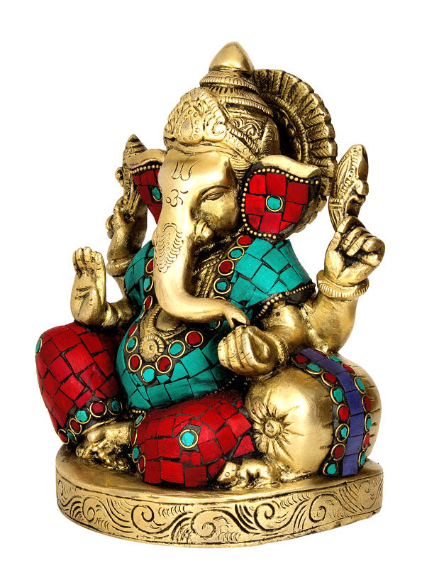 Lord Ganesha Brass Statue