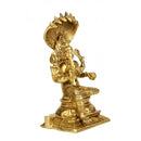 Devi Karumariamman Brass Sculpture 9.25"