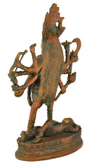Goddess Kali - Brass Figurine