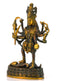 Goddess Mahakali Brass Statuette
