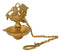 Brass Mayur Lamp