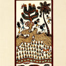 Day's Chorus ( set of 2 ) - Wali Tribal Art Painting
