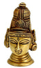 Shiva Head - Brass Figurine