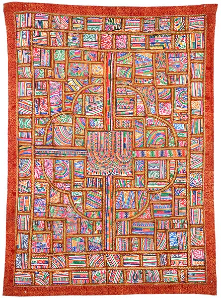 Rebari Wall Hanging From Kutchi Village