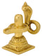 Brass Shivling with Snake