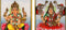 Laxmi & Ganesha - Set of 2 Marble Paintings