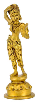 Young Lady Applying Vermilion - Khajuraho Inspired Statue