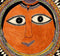 Gracious Goddess - Mithila Folk Painting