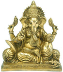 "Lord Vinayak" First Among All Deities - Brass Sculpture