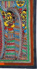 Rama and Janaki Vivaha - Madhubani Painting