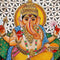 Everyone's Favourite God - Marble Painting
