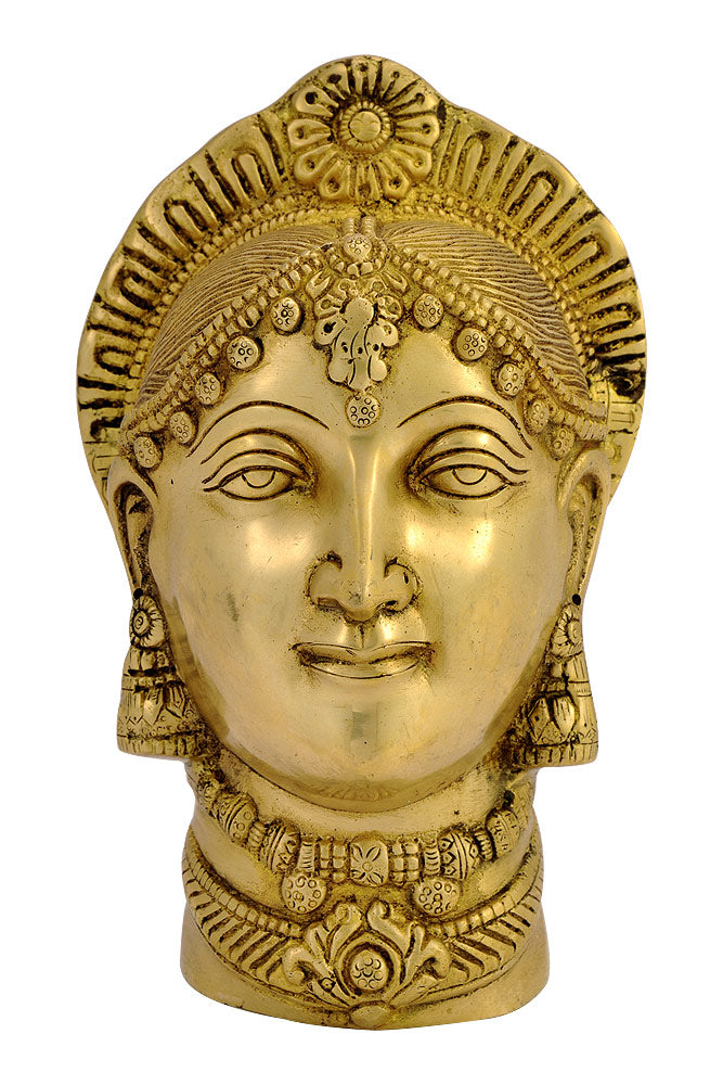 Brass Statuette 'Indian Woman'