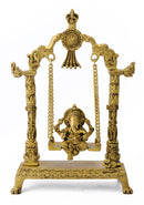 Lord Ganesh on Swing 12.25"