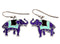 "Jaipur Elephants" Meenakari Earrings