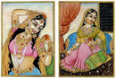 Pretty Womans - Marble Paintings