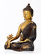 Tibetan Medicine Buddha Old Rustic Finish Statue 8"