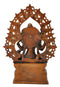 Lakshmi Ma Seated on Throne 10.50"